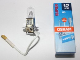 Лампа Osram H3 12V 55W SUPER+30%